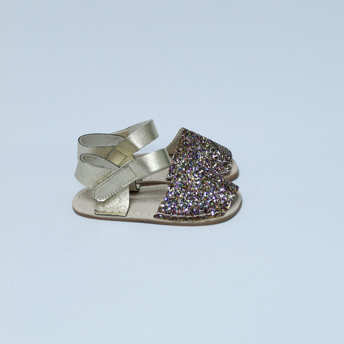 RIA MENORCA GLITTER C9A METALIZADO PLATINO